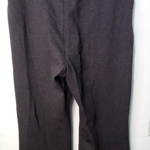 Old Navy Pants Women 12 Flare Trouser Soft Stretch Gray - Picture 14 of 15